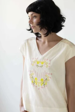 Women Lazybones Sarah Top Creamy White