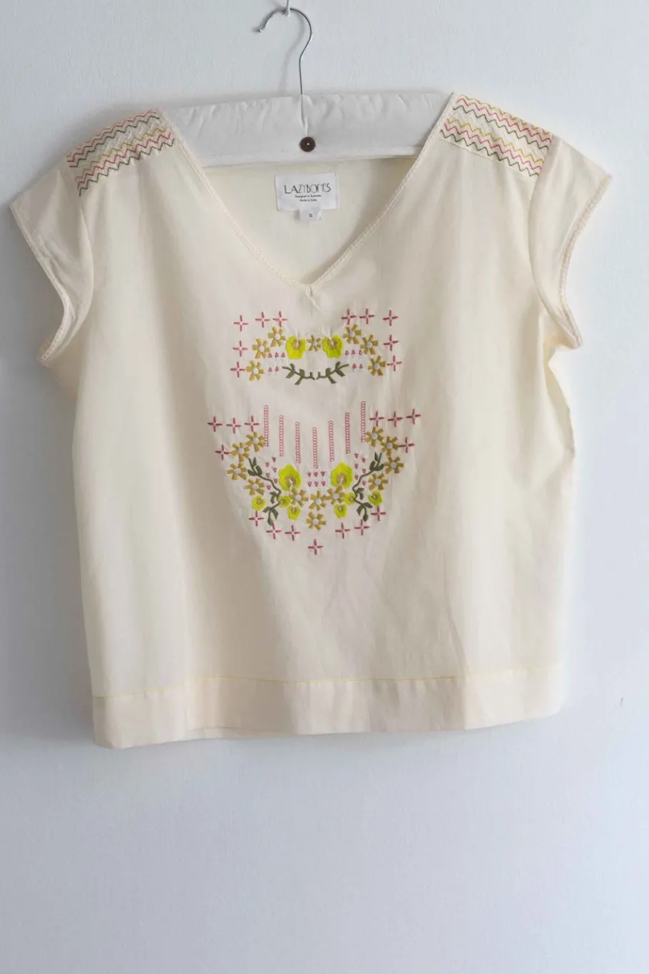 Women Lazybones Sarah Top Creamy White