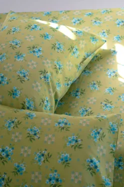 Women Lazybones Sheet Set In Avonlea Moss *Organic Cotton
