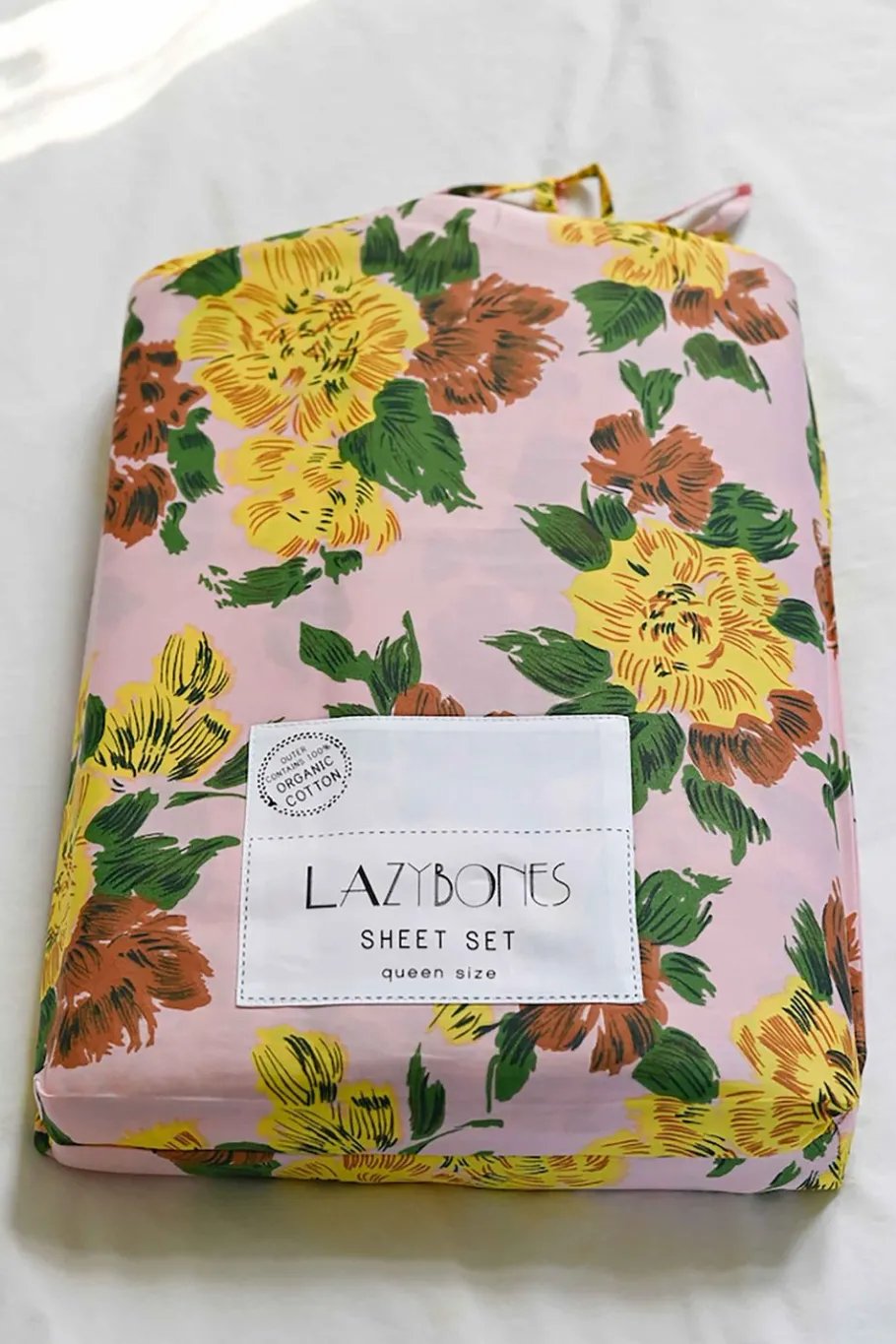 Women Lazybones Sheet Set In Zinnia *Organic Cotton