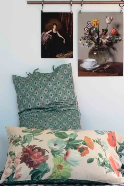 Women Lazybones Summer Flowers Pillowcase Set *Organic Cotton
