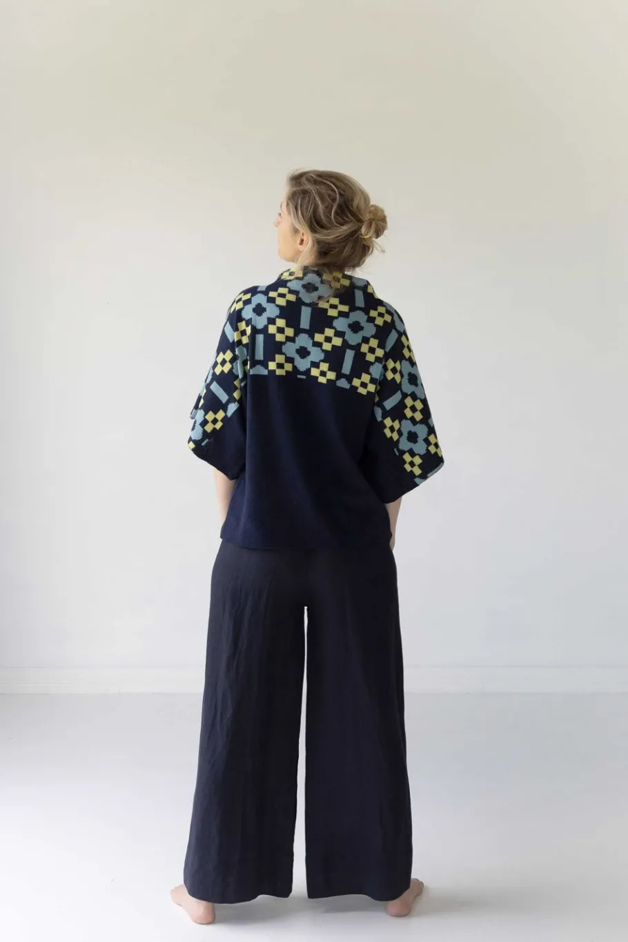 Women Lazybones Tamara Jumper In Bellis *Organic Cotton