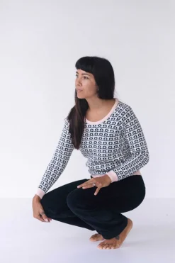 Women Lazybones Tilda Jumper In Loop *Organic Cotton