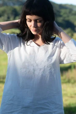 Women Lazybones Tilly Top White *Organic Cotton