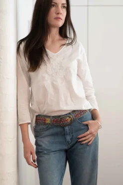 Women Lazybones Tilly Top White *Organic Cotton
