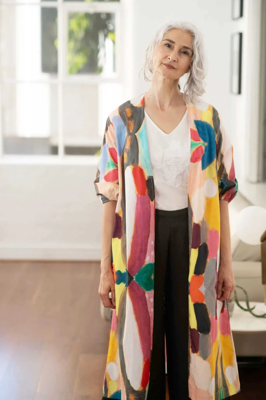 Women Lazybones Tilly Top White *Organic Cotton