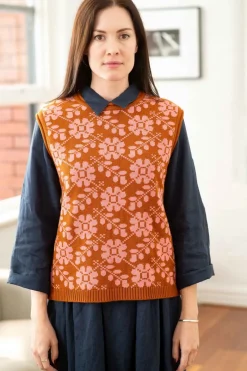 Women Lazybones Valerie Vest Floral *Organic Cotton