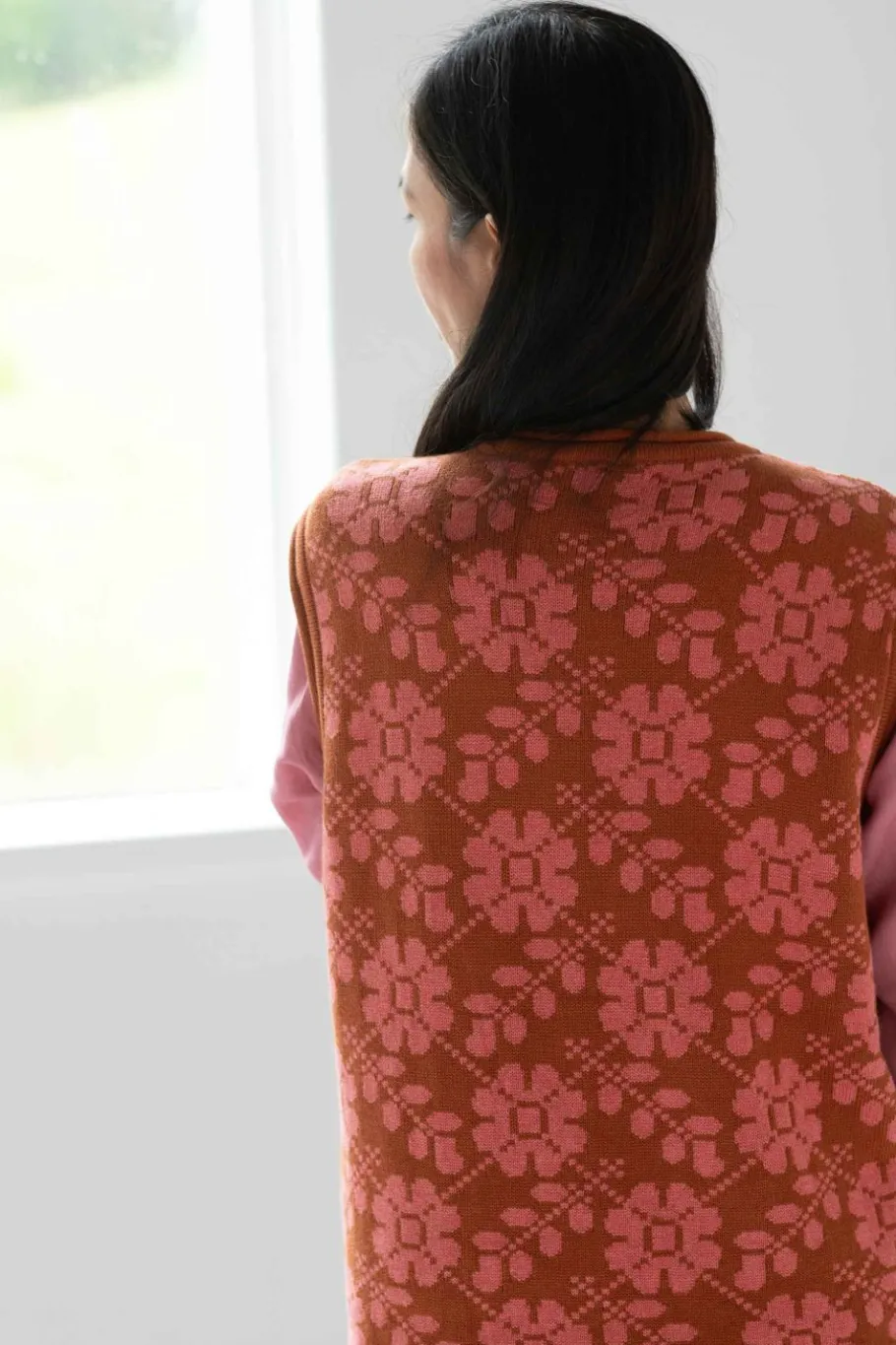 Women Lazybones Valerie Vest Floral *Organic Cotton