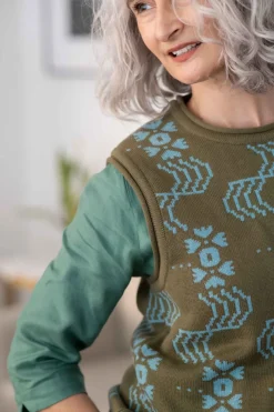 Women Lazybones Valerie Vest Lisbon *Organic Cotton